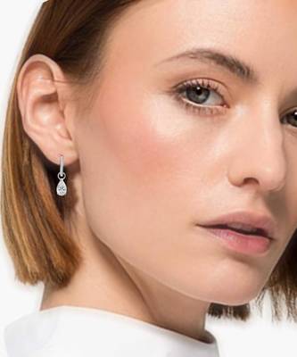 American diamond studded drop earring jewellry 1