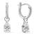 American diamond studded drop earring jewellry