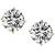 Fancy huggie hoop earrings cz studded festive casual wear jewelry for