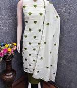 Embroidered Unstitched Dress Material