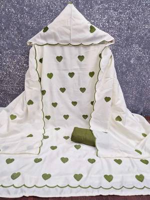 Embroidered Unstitched Dress Material 2