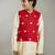 Boys embroidery mandarin collar kurta with pyjama & nehru jacket