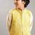 Boys printed regular kurta with pyjamas kurta sets with jacket