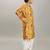 Boys ethnic motifs floral printed regular kurta with pyjamas