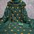 Embroidered Art Silk Unstitched Dress Material