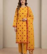Embroidered Unstitched Dress Material