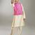 Boys mandarin collar kurta with pyjama & nehru jacket