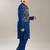 Boys band collar kurta with pyjamas & nehru jacket