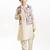 Boys long sleeve kurta & pyjamas with booti embroidery jacket