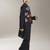 Boys floral embrodied mandarin collar kurta with pyjamas & nehru jacket