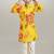 Boys floral printed kurta with pyjama
