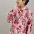 Boys floral printed kurta with pyjama