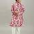 Boys floral printed kurta with pyjama