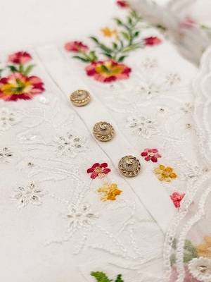 Embroidered Unstitched Dress Material 2