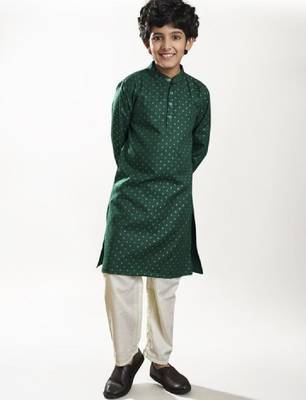 Boys regular kurta with pyjamas 1