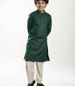 Boys regular kurta with pyjamas