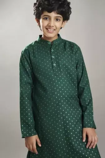 Boys regular kurta with pyjamas
