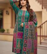 Embellished Unstitched Dress Material