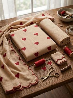 Embroidered Unstitched Dress Material 5
