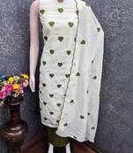 Embroidered Unstitched Dress Material