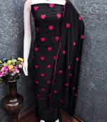 Embroidered Unstitched Dress Material