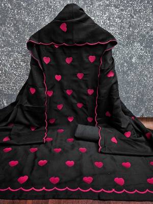 Embroidered Unstitched Dress Material 4