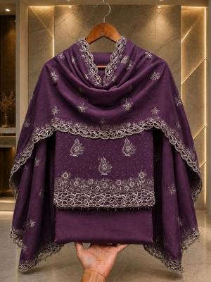 Embellished Unstitched Dress Material 5