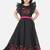 Girls floral embroidered sleeveless maxi net dress