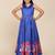 Embroidered fit & flare maxi dress