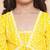 Girls bandhani printed empire pure cotton kurta with sharara