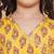 Girls ethnic motifs printed gotta patti pure cotton kurta with trousers