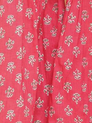 Girls printed gotta patti pure cotton kurta with sharara 3