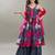 Girls floral printed regular kurta set and dupatta