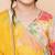 Girls floral printed angrakha anarkali kurta & sharara with dupatta