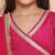 Girls ethnic motifs printed gotta patti tiered kurta with sharara