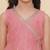 Girls ethnic motifs embroidered angrakha gotta patti kurta with sharara