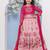 Girls floral embroidered ready to wear lehenga & blouse with dupatta