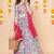 Girls floral printed ready to wear lehenga & blouse with dupatta
