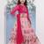 Girls floral embroidered ready to wear lehenga & blouse with dupatta