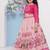 Girls floral embroidered ready to wear lehenga & blouse with dupatta