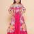 Girls floral printed ready to wear lehenga & blouse with shrug
