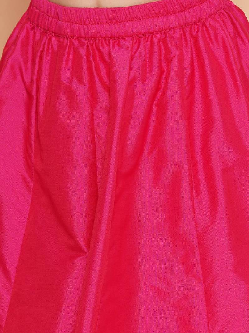Girls floral printed ready to wear lehenga & blouse with shrug