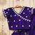 Ganga jambli thread work embroidered silk lehenga choli