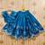 Girls floral embroidered silk zari ready to wear lehenga & blouse with dupatta
