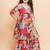 Girls floral printed angrakha gotta patti kurta & sharara with dupatta