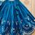 Girls floral embroidered silk zari ready to wear lehenga & blouse with dupatta