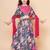 Girls printed mirror work ready to wear lehenga & blouse with dupatta