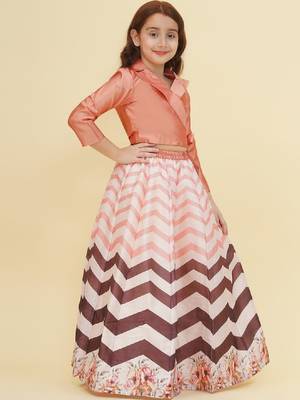 Girls ready to wear lehenga & 3