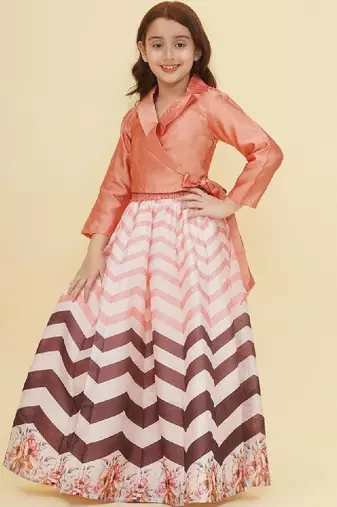 Girls ready to wear lehenga &