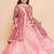 Girls floral printed sequinned ready to wear lehenga & blouse with shrug
